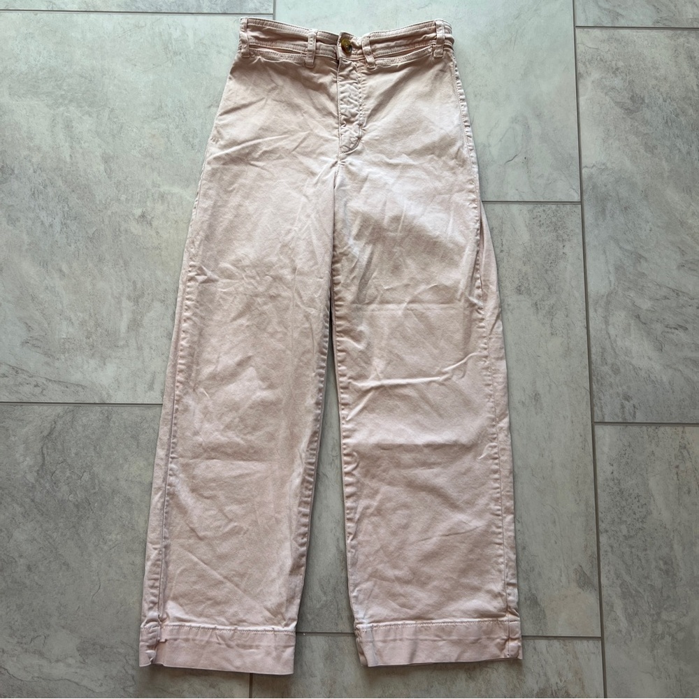 Marine Layer Straight Wide Leg Pants